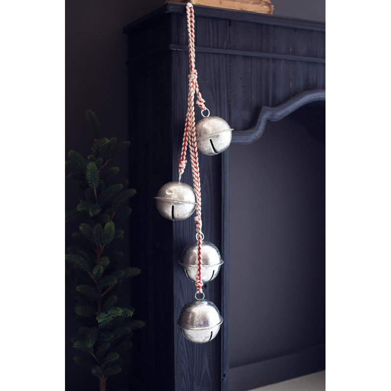  Ensemble de 4 clochettes de 29 po Jingle Bell