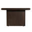 Soleil 42 po W Table basse rectangulaire en bois, brun-2000502338