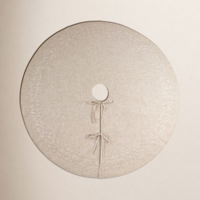 Embroidered Tree Skirt