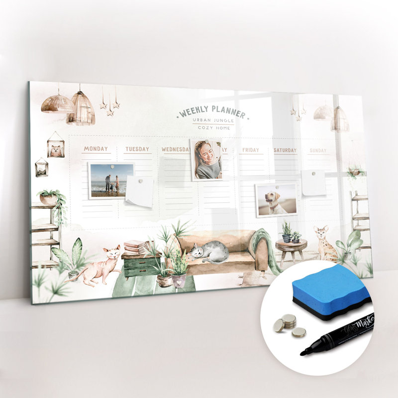Magnetic Glass Dry Erase Board