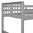 Twin Size Solid Wood Low Bunk Bed-1368673453