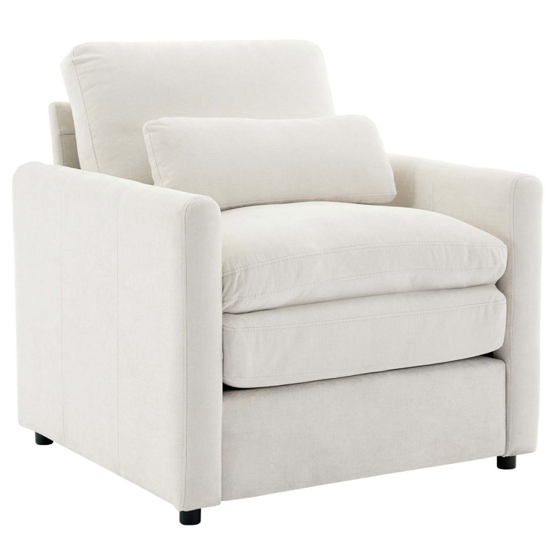 Fauteuil 31,9 po, Beige