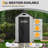 iYofe 4 ft. W x 4 ft. D Resin Storage Shed