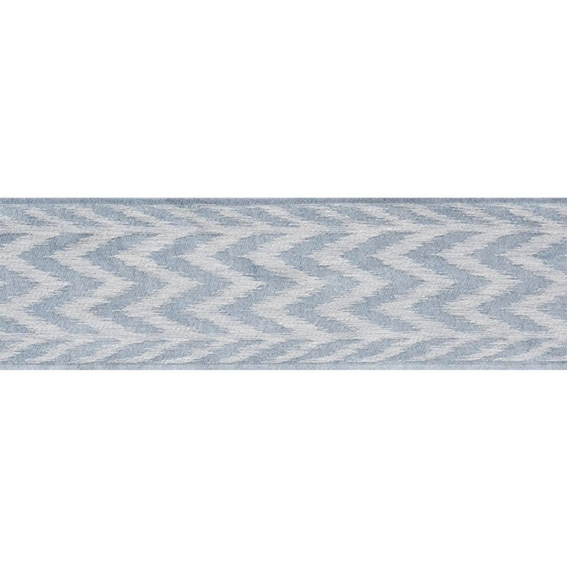 Chevron Woven Tape, Sky