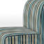 Fauteuil de chambre Serene Green Stripes