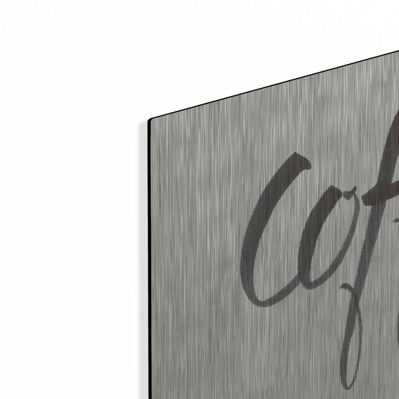 «Coffee Sayings II» par Chris Paschke, H 12 po x l 24 po