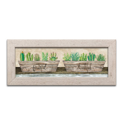 « merci plantes grasses », reproduction de peinture à l’aquarelle