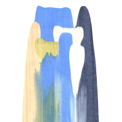 Landslide I - Wrapped Canvas Painting