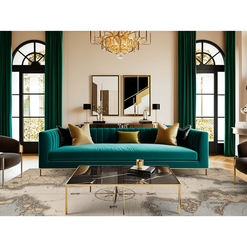  Tapis bord de mer lavable, Tapis de couloir 2 pi x 4 pi