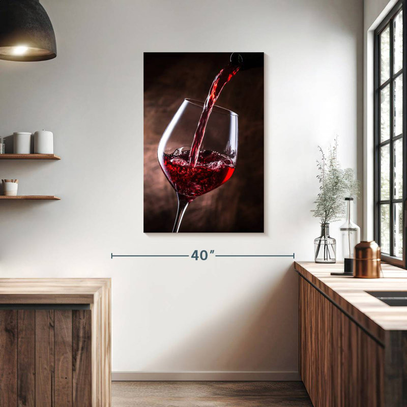 Vin rouge classique Yarlin, H 39 po x l 26 po