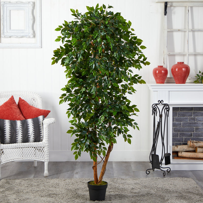 72'' Faux Ficus Tree in Planter