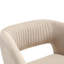 Chaise d'appoint rembourrée et capitonnée Alleen-1837035499