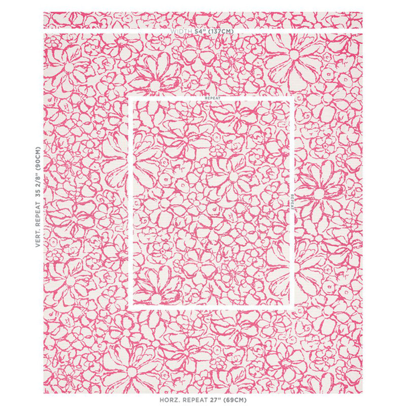 Sidonie Fabric, Magenta