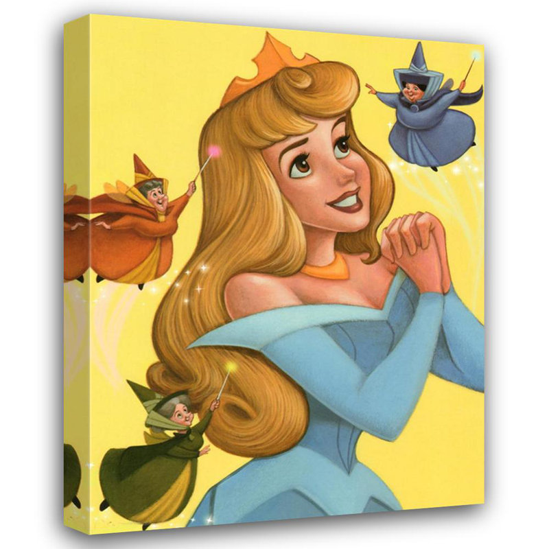 Princesse Aurore, Faune et Merryweather, H 24 po x l 18 po