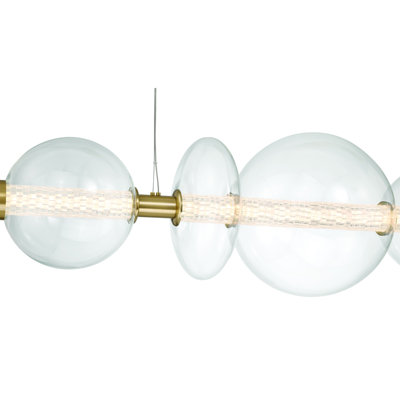 Atomo Dimmable LED Linear Chandelier