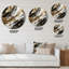 Horloge murale abstraite Imminent Bliss Bold-93382055
