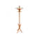 Abner Solid Wood Freestanding 6 - Hook Coat Rack