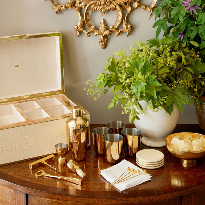 Classic Bar Tool Set, Cream