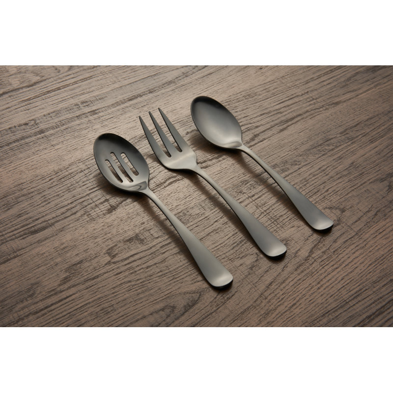 Rhiannon 3-Piece Hostess Set, Black