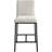Reeves Chenille Fabric Upholstered Counter Stool-514493576-514493577