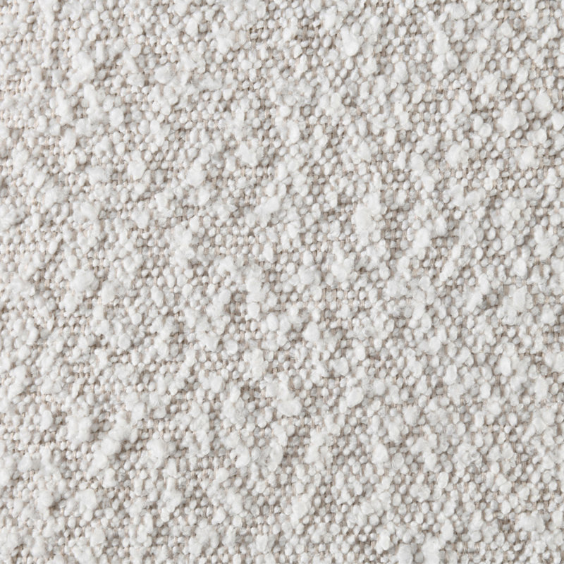 Lit plateforme beige bouclé King Size