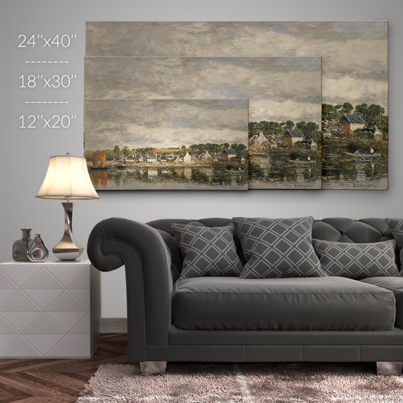 Impression sans cadre, H 20 po x l 40 po x P 1,5 po