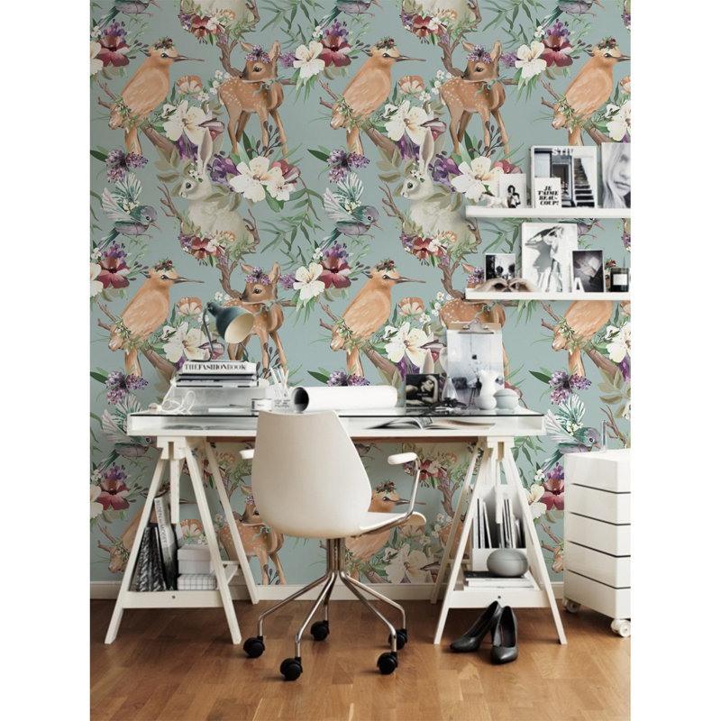 Mylene 1.52m x 1.04m Matte Mural, 250 x 104cm