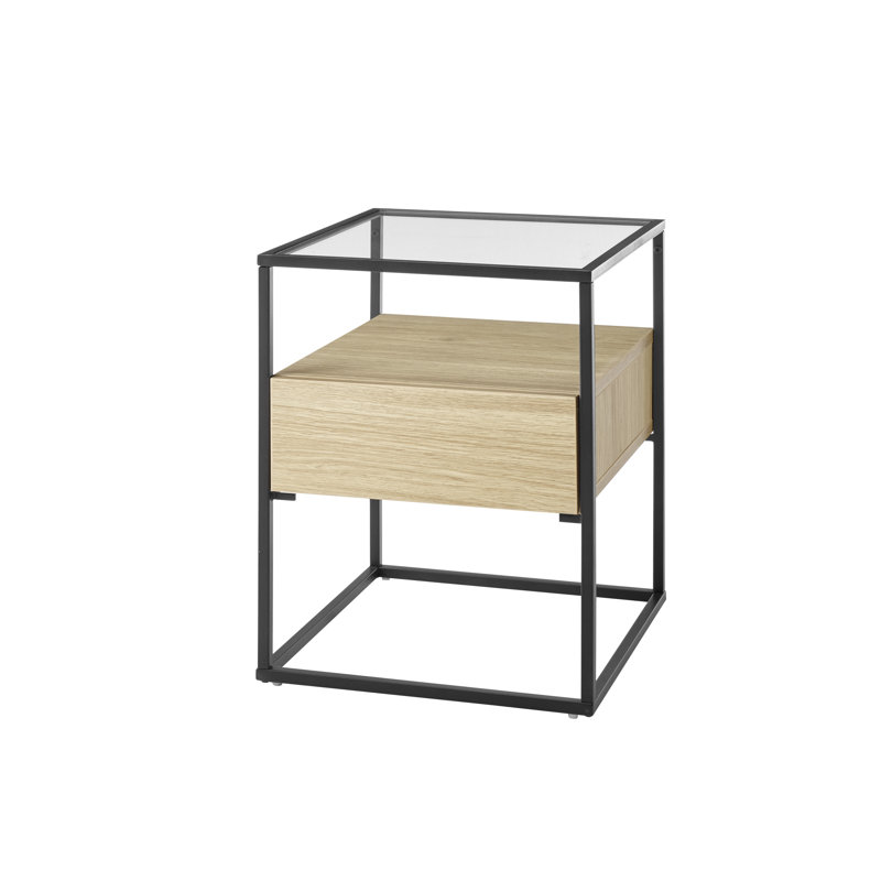 Frame End Table, Oak