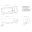Straight 58.94'' L Freestanding Soaking Bathtub-1187193006-1187193009