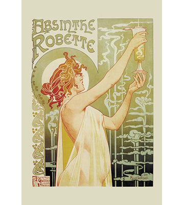 " Absinthe Rebette " by Privat Livemont