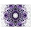 « mauve à motif fractal avec cercles », impression-35109186-20866324