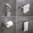 Cubic 5 - Piece Bathroom Hardware Set-58850952