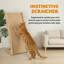 Cat Scratcher Vertical Cat Scratching Board L Shape