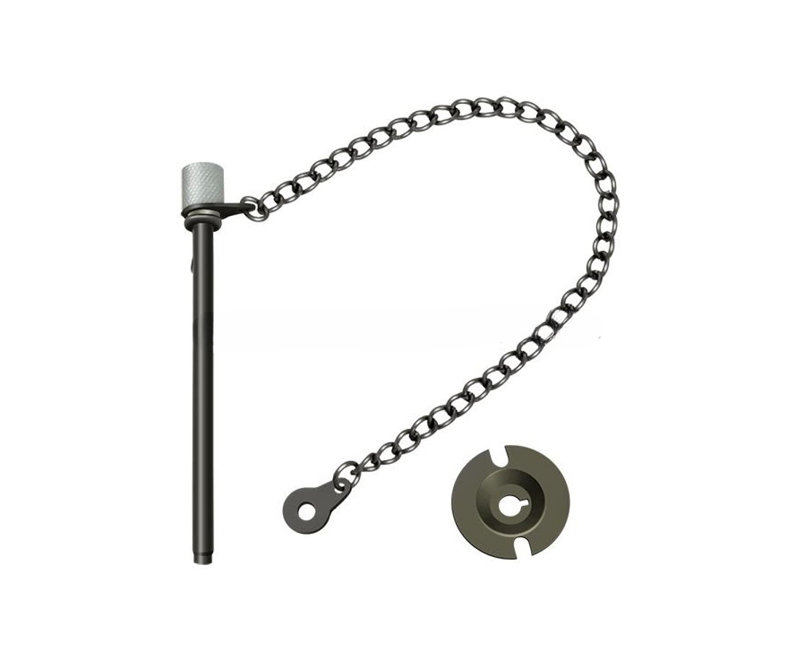 Deltana WDP30U15 Sliding Door and Window Pin - Satin Nickel, Oil-Rubbed Bronze