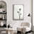 Dandelion "Simple Whimsy Flying Dandelion Artwork, Minimalist Neutral Rustic Living Room Wall Pictures, Large Framed Canvas Giclee Print Wall Art"-56407338-119402273-56407337