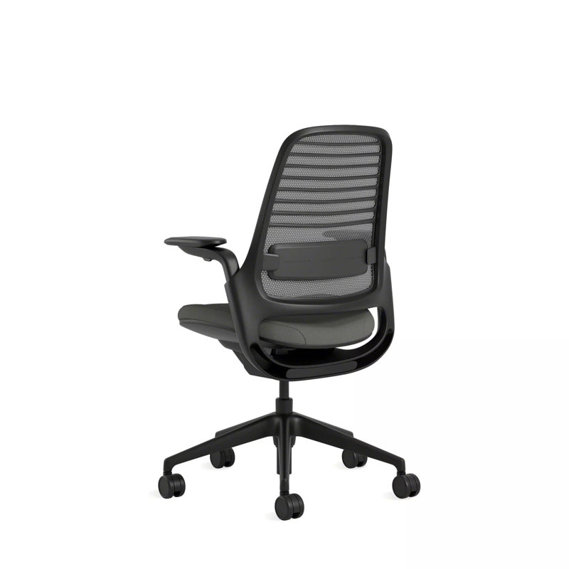 Steelcase Series 1 Task Chair, Night Owl/Graphite, Black, Carpet