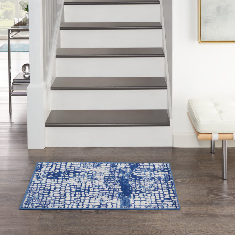 Tapis ivoire moderne Harriet, Rectangle 2 pi x 3 pi