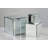 3 Piece Angely Glass Mirror Pedestals-1970852897