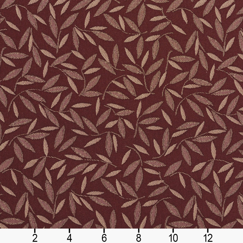 Tissu résistant aux taches des feuilles, Marron