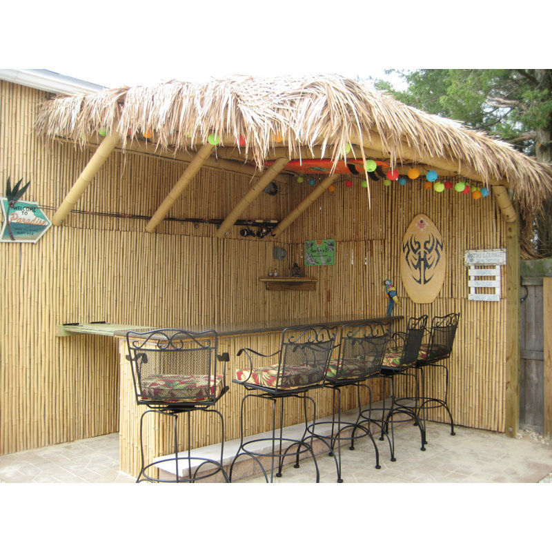 Natural Bamboo Privacy Fence Panel for Outdoor Spaces
