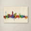 «Vienna Autriche Skyline», impression sur toile-969038351-1019090309