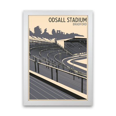 Odsal Stadium, Bradford by Richard O'Neill - Print