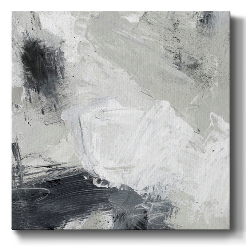 Toile tendue V-Gallery Muddled Neutrals, H 8 po x l 8 po x P 1,5 po