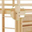 Low Bunk Bed Twin Over Twin, Floor Bunk Bed With Bookshelf&ladder-114498753