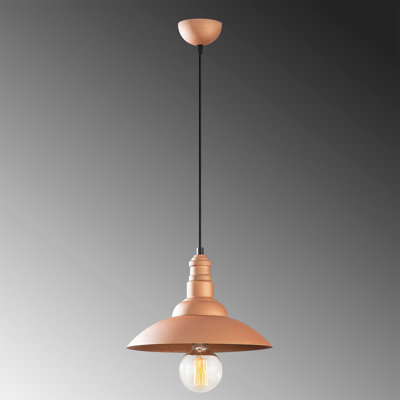 Luminaire suspendu conique à 1 lumière Excalibur