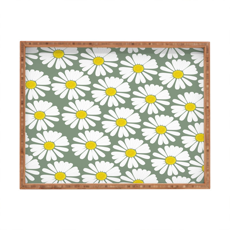 Klaz Wood Tray, 1.75" H x 14" W x 18" D