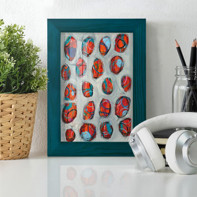 Gelson Abstract Circles I, encadré sur papier