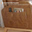 Fauteuil berçant rembourré à haut dossier et fauteuil d'appoint confortable-1067446634