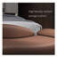 Banc rembourré en cuir véritable Marajade-513588899