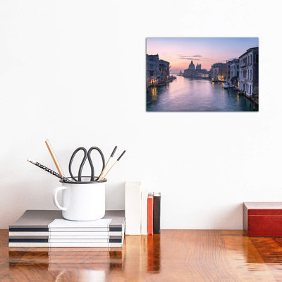 Grand Canal by Jan Becke - Wrapped Canvas Print